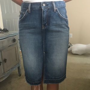Blue Cult jean skirt